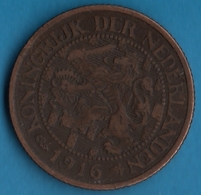 NEDERLANDEN  2½ Cents 1916  KM# 150 Wilhelmina - 2.5 Centavos