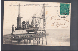 Cote D'Ivoire Port- Bouet - Reconstruction Du Wharf Après L'accident Du 1er Octobre 1905 Old Postcard - Côte-d'Ivoire