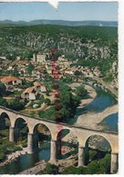 07- VOGUE- LE VIADUC L' ARDECHE ET LE CHATEAU   -  ARDECHE - Other & Unclassified