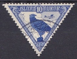 IS310 – ISLANDE – ICELAND – 1930 – PARLIAMENT MILLENARY / FALCON – SG # 173 USED 75 € - Posta Aerea