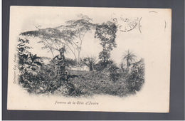 Cote D'Ivoire Femme De La Côte D' Ivoire Ca 1905 Old Postcard - Côte-d'Ivoire