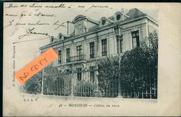 Mussidan  Hôtel De Ville Carte Pionnière 190....Ed S.I.A.T. O Domège CPA 24 Dordogne - Mussidan