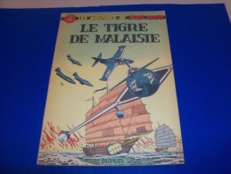 Les Aventures De Buck Danny. Le Tigre De Malaisie. Charlier/Hubinon. EO Française 1959. Ed. Dupuis. Pièce De Collection - Buck Danny