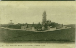 VENTNOR - ISLE OF WIGHT - ST. CATHERINE'S LIGHTHOUSE - EDIT LL - 1910s (BG7593) - Ventnor