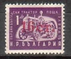 BULGARIA \ BULGARIE - 1957 - Serie Courant - Tim. De 1951 - "tracteur" - Avec Surcharge "16st."  - 1v.** - Neufs