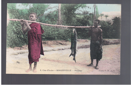 Cote D'Ivoire Bingerville- Pecheurs  Ca 1910 Old Postcard - Côte-d'Ivoire