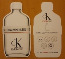 TARJETA PERFUMADA CALVIN KLEIN EVERYONE. - Modernes (à Partir De 1961)