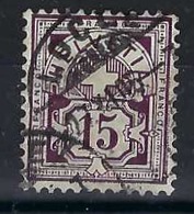 SUISSE 1882:  Le ZNr. 64Bb, Oblitéré Locle Du 27.XI.05 - Oblitérés