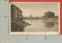 CARTOLINA NV ITALIA - ROMA ROME - Tombeau D'Adrien Dit Fort St. Ange - 9 X 14 - Fiume Tevere