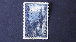 Luxembourg - 1934 - Mi:LU 147B O - Perforation !! - Look Scan - Gebruikt