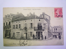 2020 - 3951  RISCLE  (Gers)  :  Rue Du Centre   1916   XXX - Riscle