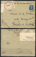 GERMANY: DAMAGED MAIL: Cover (including The Origina Letter) Sent From Buxtehude To Argentina On 2/MAY/1936, Damaged Duri - Other & Unclassified