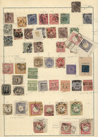 GERMANY: Old Collection On Album Pages, Many Hundreds Of Interesting Stamps, It Surely Includes Rare Cancels And Scarce  - Collections