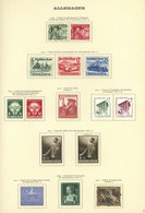 GERMANY: Collection On 38 Pages, Used Or Mint Stamps Of Mixed Quality (from Some With Defects To Others Of Fine To VF Qu - Collections