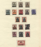 GERMANY - SARRE: Old Collection On KA-BE Album Pages, Including Good Values, The General Quality Is Fine To Very Fine, G - Sammlungen