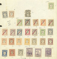 ANGOLA: Balance Of An Old Collection On 6 Pages, Including Good Values, There Are Interesting Cancels, And The Catalog V - Angola