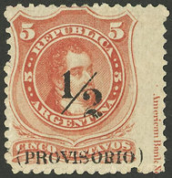 ARGENTINA: GJ.60o, With PROVISOBIO Variety, VF Quality! - Sonstige & Ohne Zuordnung