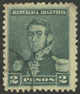 ARGENTINA: GJ.162, Perforation 12, Used, VF, Rare! - Altri & Non Classificati