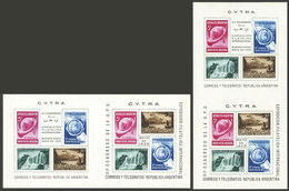 ARGENTINA: GJ.HB 4 + 5, Both MNH (+50%), Very Nice! - Blocchi & Foglietti