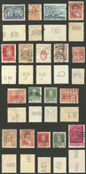 ARGENTINA: Group Of Used Stamps With Interesting PERFINS, Most Of Fine To Very Fine Quality, Including Some Very Scarce  - Autres & Non Classés