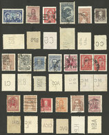 ARGENTINA: Group Of Used Stamps With Interesting PERFINS, Most Of Fine To Very Fine Quality, Including Some Very Scarce  - Altri & Non Classificati