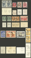 ARGENTINA: Group Of Used Stamps With Interesting PERFINS, Most Of Fine To Very Fine Quality, Including Some Very Scarce  - Otros & Sin Clasificación