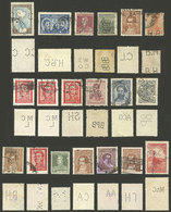 ARGENTINA: Group Of Used Stamps With Interesting PERFINS, Most Of Fine To Very Fine Quality, Including Some Very Scarce  - Sonstige & Ohne Zuordnung