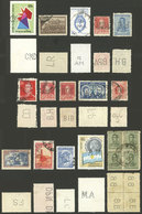 ARGENTINA: Group Of Used Stamps With Interesting PERFINS, Most Of Fine To Very Fine Quality, Including Some Very Scarce  - Otros & Sin Clasificación