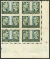 ARGENTINA: Circa 1950, "Gift For Our Dear Little Descamisados" And Faces Of Peron And Eva, These Cinderellas Were Affixe - Vignetten (Erinnophilie)