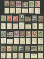 AUSTRALIA: Group Of Stamps With Interesting Perfins, Almost All Of Fine To VF Quality, Attractive Lot! - Collections