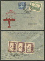 BELGIUM: 19/OC/1938 Bruxelles - Argentina, Airmail Cover Flown By German DLH Franked With 18.75Fr., With Buenos Aires Ar - Briefe U. Dokumente