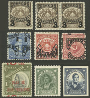 CHILE: Small Lot Of Old Stamps, Including Nice Varieties, Almost All Of Very Fine Quality! - Chile