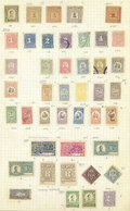 COLOMBIA: OFFICIAL Stamps: Old Collection On Pages, Including Good Values, There Are Interesting Cancels, And The Catalo - Colombia