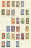 FRENCH COLONIES: Balance Of An Old Collection On 70 Pages, Including Good Values, There Are Interesting Cancels, And The - Collections