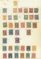 ECUADOR: Old Collection On Pages, Including Good Values, There Are Interesting Cancels, And The Catalog Value Is Possibl - Ecuador