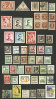 SPAIN: Local Stamps And Cinderellas, Small Group Of Used Or Mint Examples, Very Fine General Quality! - Sammlungen