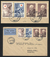 FINLAND: Airmail Cover Sent From Lahti To Argentina On 18/DE/1949 With Very Nice Postage! - Brieven En Documenten