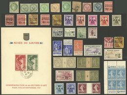 FRANCE + COLONIES: Interesting Lot Of Stamps Of Varied Periods, The General Quality Is Fine To VF (a Few May Have Minor  - Sammlungen