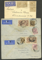GREAT BRITAIN: 3 Airmail Covers Sent To Argentina In 1933 And 1939 (2) With Nice Frankings! - Brieven En Documenten