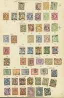 NETHERLANDS INDIES: Old Collection On 5 Pages, Including Good Values, There Are Interesting Cancels, And The Catalog Val - Nederlands-Indië