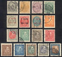 ICELAND: Small Lot Of Old Stamps, Used Or Mint With Original Gum, Very Fine General Quality! - Lots & Serien