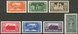 ITALY: Yv.244/250, 1929 Montecasino 400th Anniversary, Cmpl. Set Of 7 Values MNH, VF Quality! - Nuevos