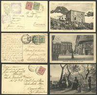 ITALY: 3 Postcards Used Between 1912 And 1923, Very Nice! - Other & Unclassified