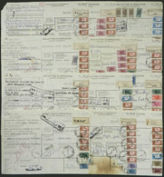 ITALY: 12 Dispatch Notes Of 1970s, Nice Frankings! - Altri & Non Classificati