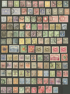 JAPAN: Interesting Lot Of Old Stamps, Some With Small Defects, Most Of Fine Quality! - Lots & Serien