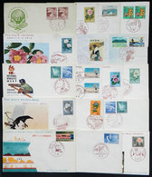 JAPAN: 17 FDC Covers Of 1950/60s, VF General Quality, Very Thematic! - Lots & Serien