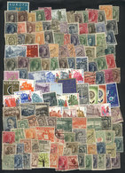 LUXEMBOURG: Lot Of Varied Stamps, It May Include High Values Or Good Cancels (completely Unchecked), A Few With Minor Fa - Colecciones