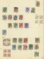 SPANISH MOROCCO: Old Collection On 10 Pages, Including Good Values, There Are Interesting Cancels, And The Catalog Value - Spanisch-Marokko