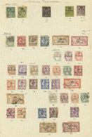 FRENCH MOROCCO: Old Collection On 6 Pages, Including Good Values, There Are Interesting Cancels, And The Catalog Value I - Altri & Non Classificati