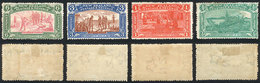 NEW ZEALAND: Sc.122/125, 1906 Complete Set Of 4 Mint Values, Fine Quality (gum With Some Minor Defect), Catalog Value US - Gebraucht